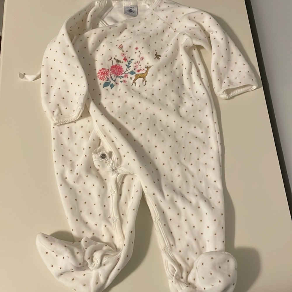 Petit bateau pajama 12m